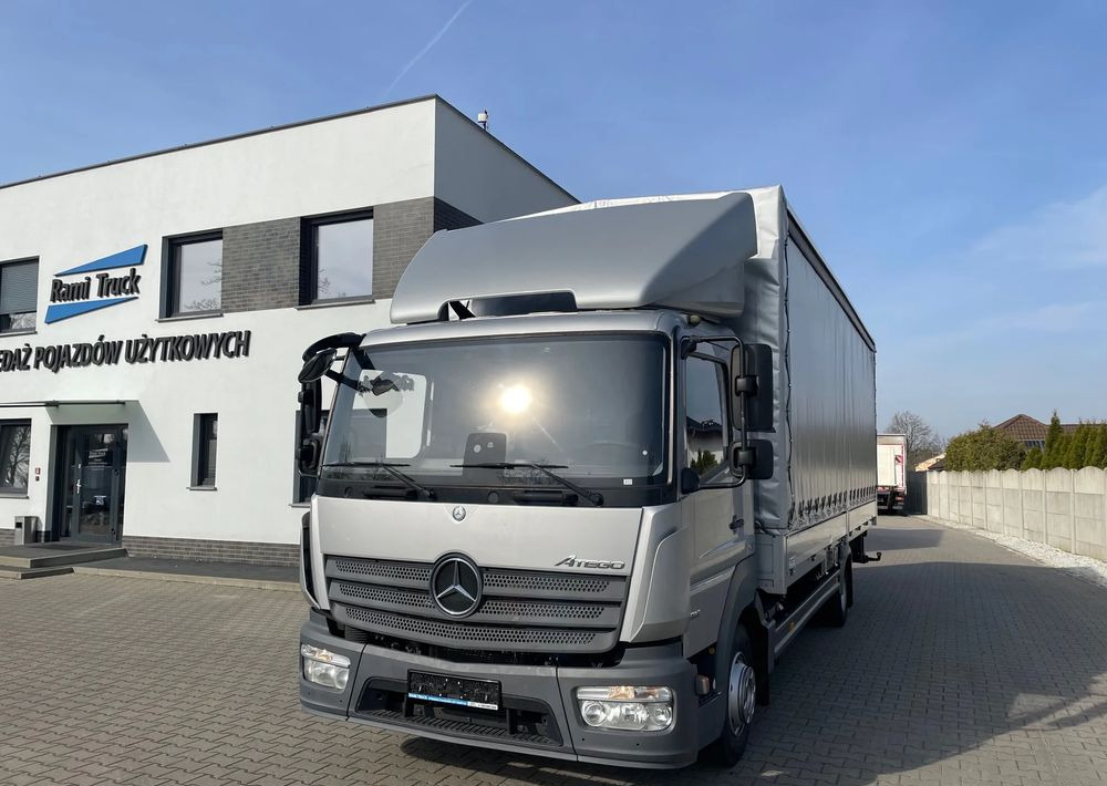 Mercedes-Benz ATEGO 818 Klima, Webasto, Burtofirana! - Camión lona: foto 1 Mercedes-Benz ATEGO 818 Klima, Webasto, Burtofirana! - Camión lona: foto 1