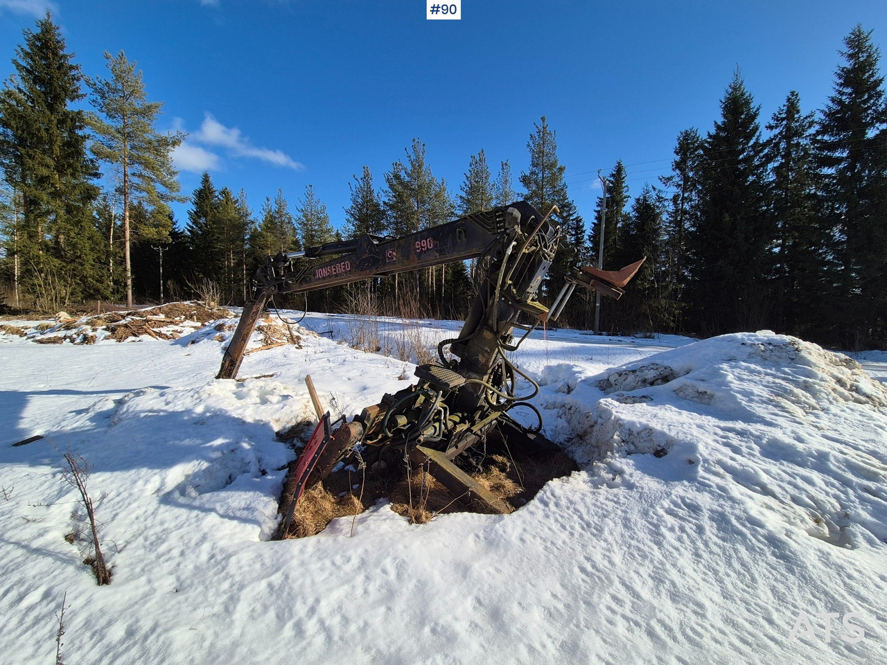 Jonsered 990 Nosturi - Grúa: foto 4 Jonsered 990 Nosturi - Grúa: foto 4