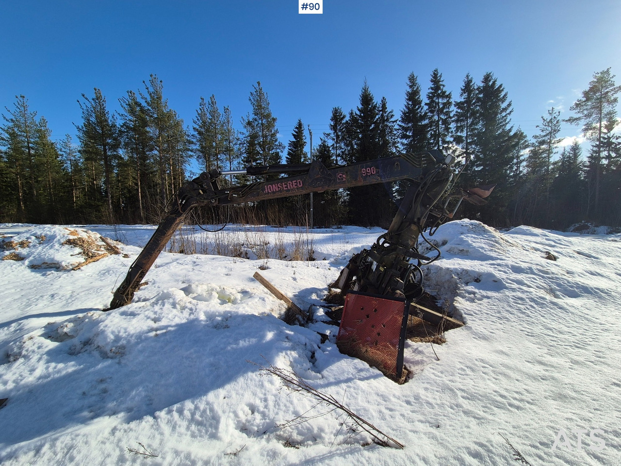 Jonsered 990 Nosturi - Grúa: foto 2 Jonsered 990 Nosturi - Grúa: foto 2