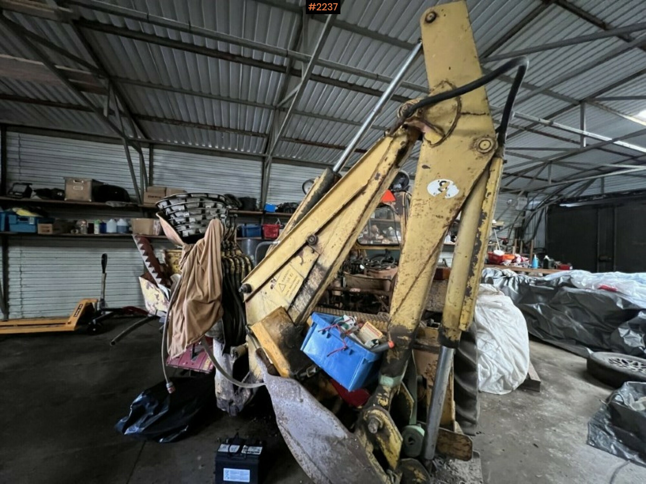 Retroexcavadora Backhoe loader- MASSEY-FERGUSON 203: foto 7