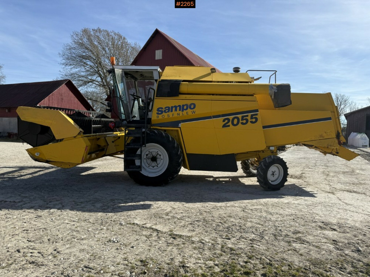 Combine harvester, Sampo Rosenlew 2055 14-foot (See video) - Cosechadora de granos: foto 2 Combine harvester, Sampo Rosenlew 2055 14-foot (See video) - Cosechadora de granos: foto 2