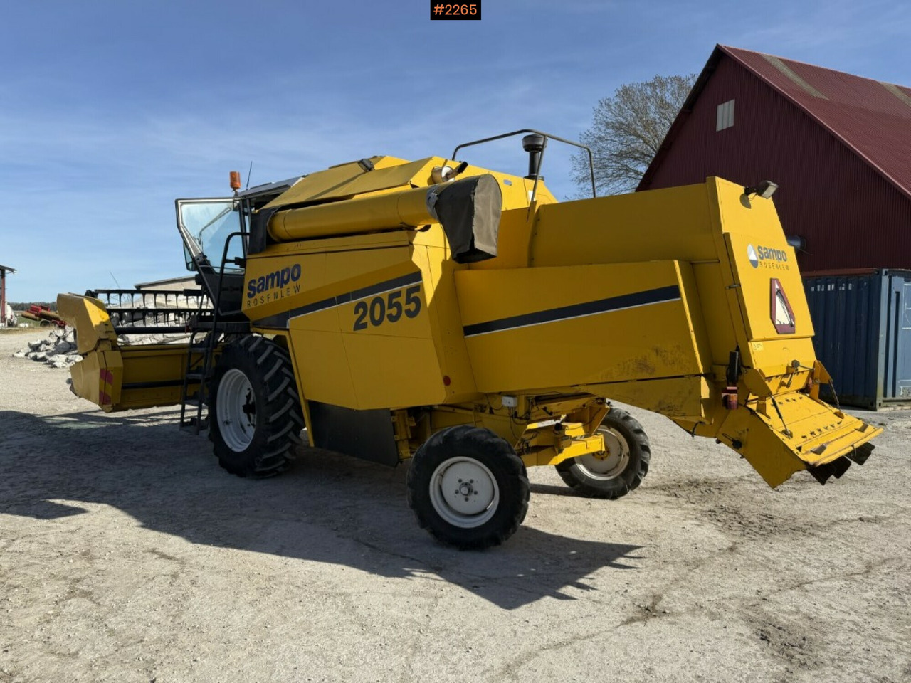 Combine harvester, Sampo Rosenlew 2055 14-foot (See video) - Cosechadora de granos: foto 3 Combine harvester, Sampo Rosenlew 2055 14-foot (See video) - Cosechadora de granos: foto 3