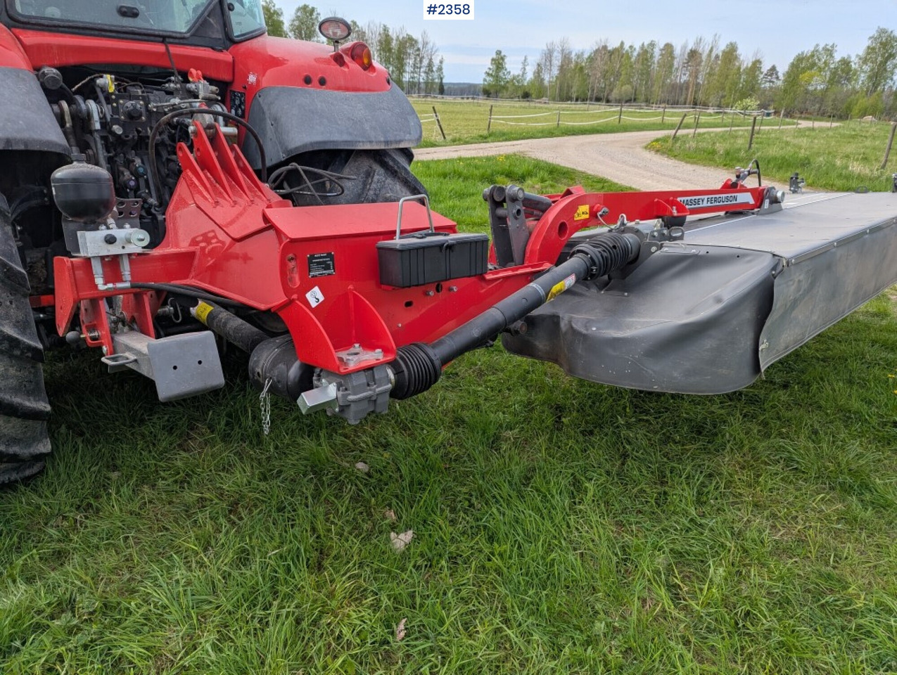 Mower, Massey Ferguson DM 367 TL-V - Maquinaria de henificación: foto 4 Mower, Massey Ferguson DM 367 TL-V - Maquinaria de henificación: foto 4
