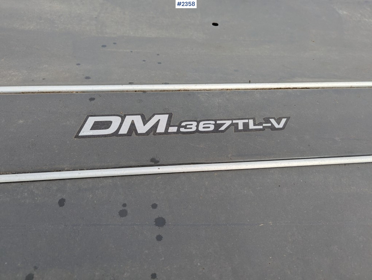 Maquinaria de henificación Mower, Massey Ferguson DM 367 TL-V: foto 9