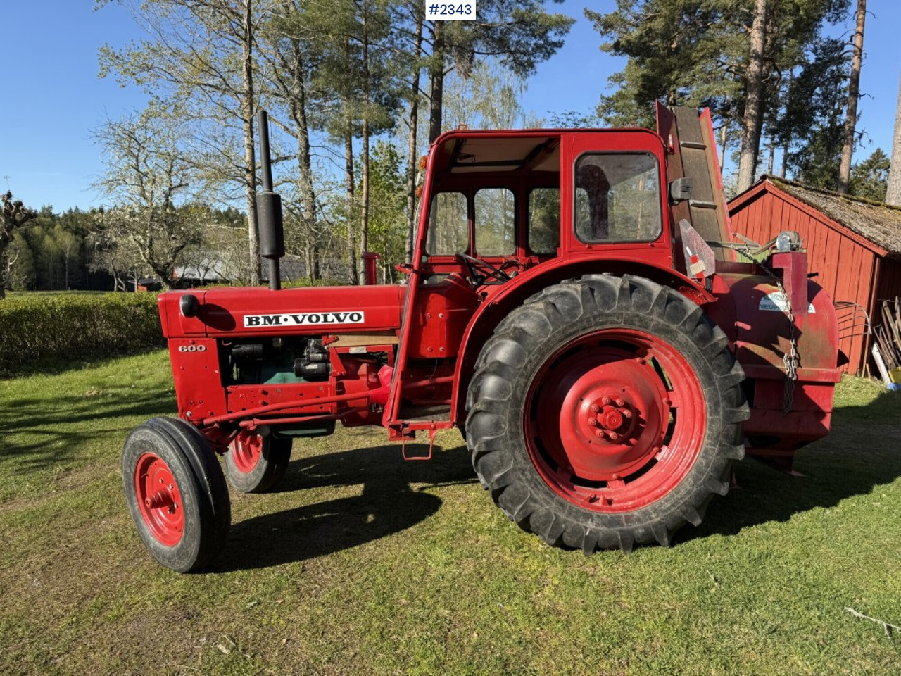 Traktor, Volvo BM T600 - Tractor: foto 2 Traktor, Volvo BM T600 - Tractor: foto 2