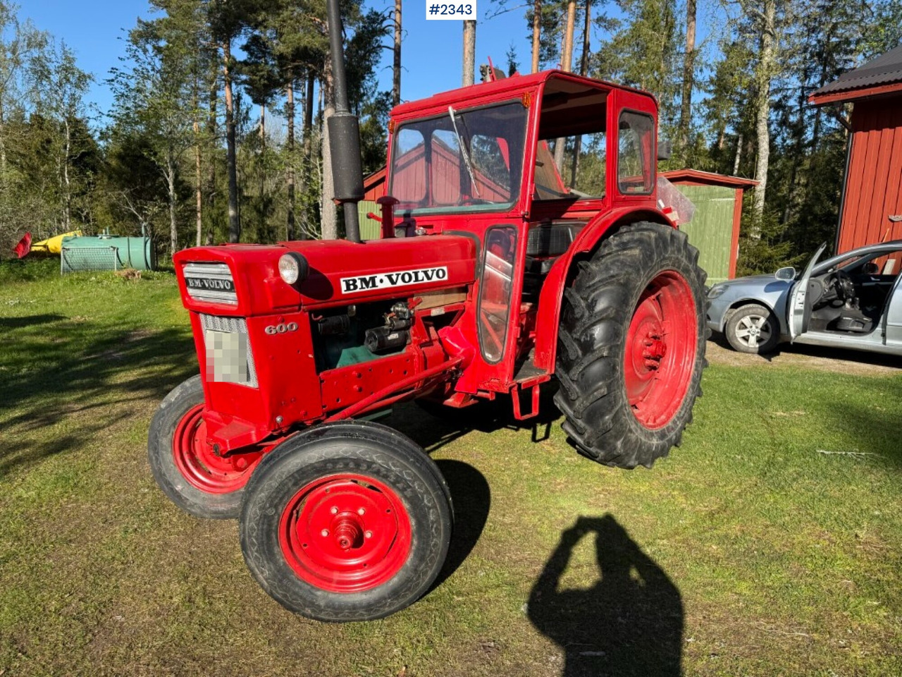 Traktor, Volvo BM T600 - Tractor: foto 1 Traktor, Volvo BM T600 - Tractor: foto 1
