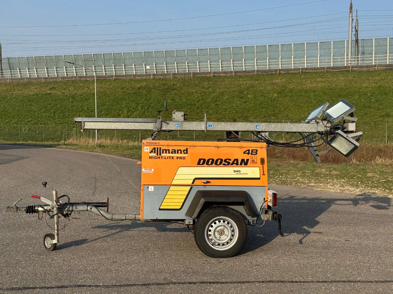 Doosan Allmand Night-Light Pro mobiele lichtmast LED - Torre de iluminación: foto 3 Doosan Allmand Night-Light Pro mobiele lichtmast LED - Torre de iluminación: foto 3