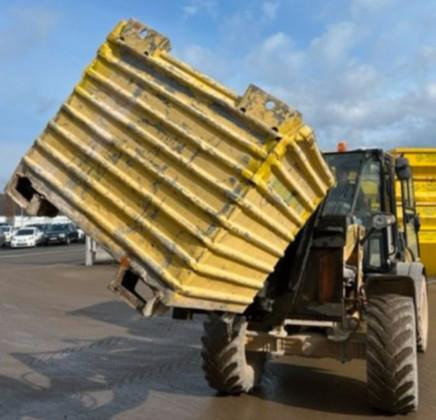 Horquillas Kistendrehgerät Palettengabel Kippgerät VOLVO L30 Cat 908: foto 10 Horquillas Kistendrehgerät Palettengabel Kippgerät VOLVO L30 Cat 908: foto 10