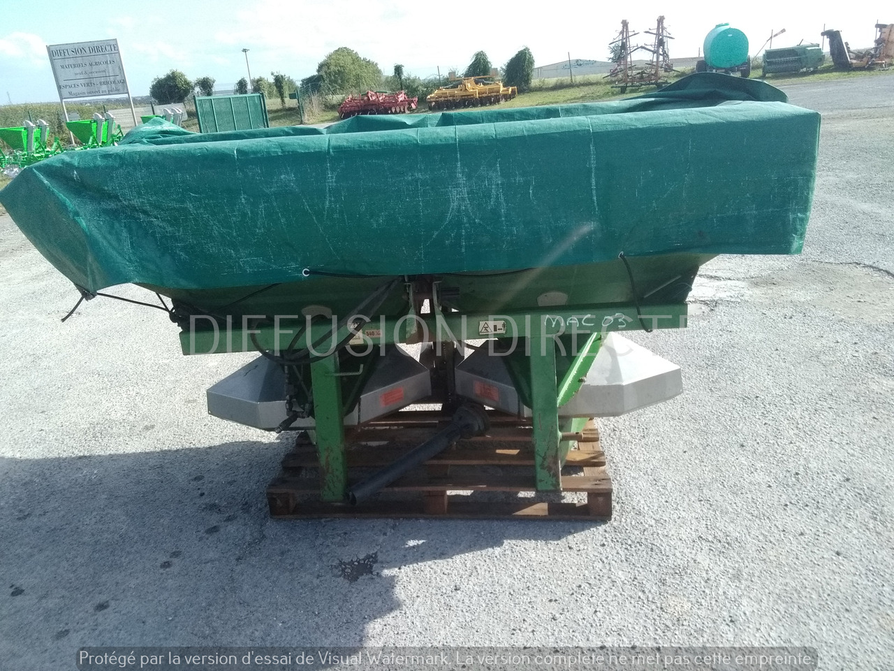AMAZONE DISTRIBUTEUR D'ENGRAIS ZA-M COMPACT - Esparcidor de fertilizantes: foto 2 AMAZONE DISTRIBUTEUR D'ENGRAIS ZA-M COMPACT - Esparcidor de fertilizantes: foto 2
