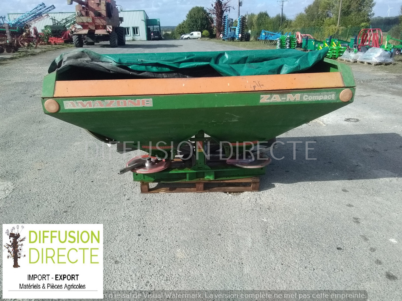 AMAZONE DISTRIBUTEUR D'ENGRAIS ZA-M COMPACT - Esparcidor de fertilizantes: foto 1 AMAZONE DISTRIBUTEUR D'ENGRAIS ZA-M COMPACT - Esparcidor de fertilizantes: foto 1