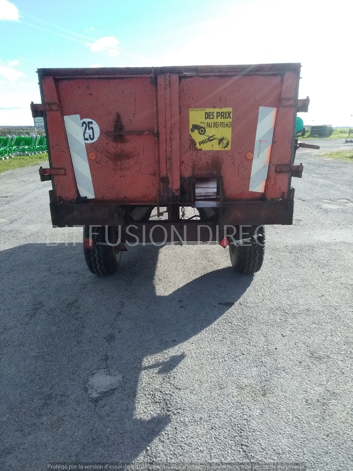 GOYER-CEMA BENNE AGRICOLE 49 - Remolque caja abierta: foto 4 GOYER-CEMA BENNE AGRICOLE 49 - Remolque caja abierta: foto 4