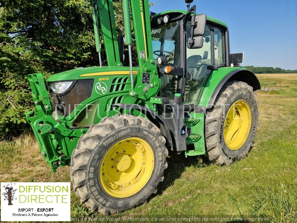 JOHN DEERE TRACTEUR AGRICOLE 6110M - Tractor: foto 1 JOHN DEERE TRACTEUR AGRICOLE 6110M - Tractor: foto 1