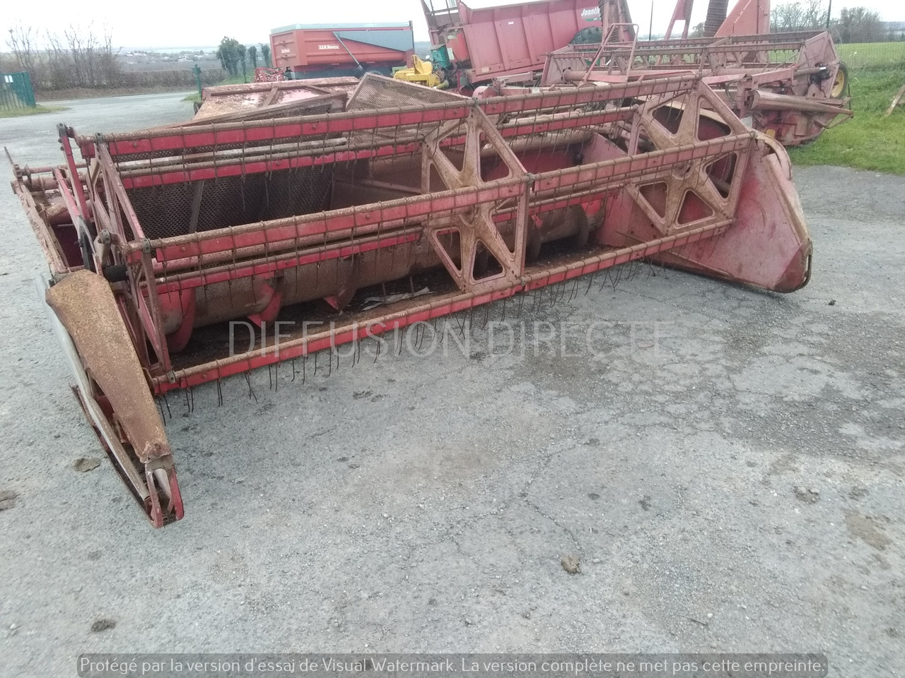 MASSEY FERGUSON MOISSONNEUSE BATTEUSE 500 - Cosechadora: foto 5 MASSEY FERGUSON MOISSONNEUSE BATTEUSE 500 - Cosechadora: foto 5