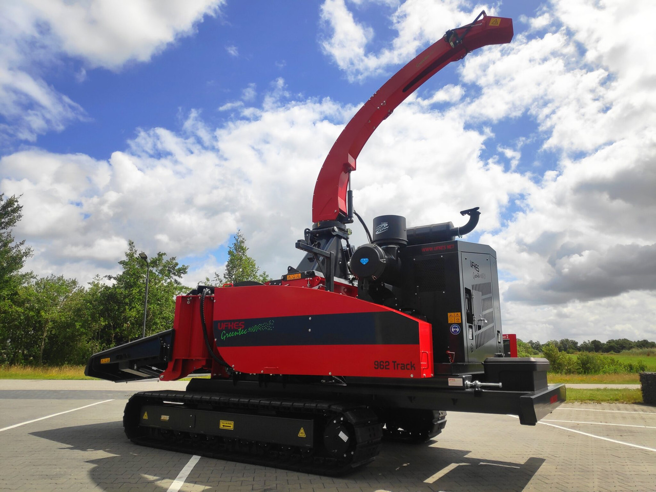 UFKES Greentec 962 Tracked Chipper - Trituradora de madera: foto 5 UFKES Greentec 962 Tracked Chipper - Trituradora de madera: foto 5