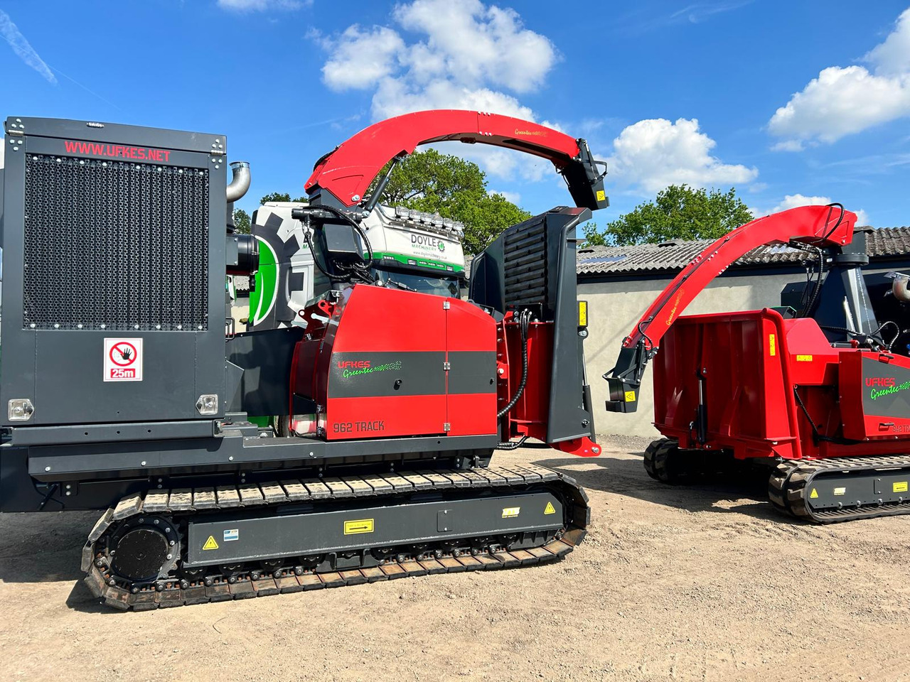 UFKES Greentec 962 Tracked Chipper - Trituradora de madera: foto 2 UFKES Greentec 962 Tracked Chipper - Trituradora de madera: foto 2