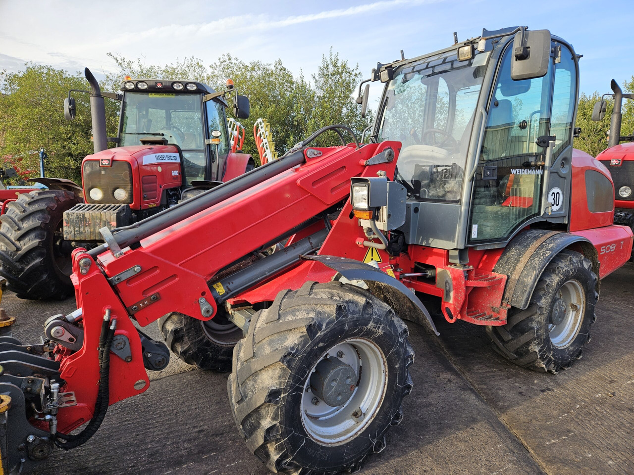 2016 Weidemann 5080 Telescopic Handler - Cargadora de ruedas telescópica: foto 1 2016 Weidemann 5080 Telescopic Handler - Cargadora de ruedas telescópica: foto 1