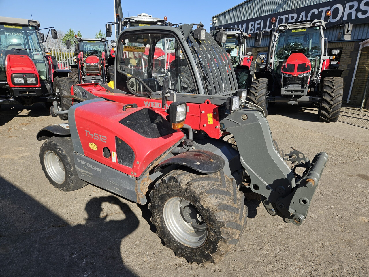 2019 Weidemann 4512 Telehandler - Manipulador telescópico: foto 1 2019 Weidemann 4512 Telehandler - Manipulador telescópico: foto 1