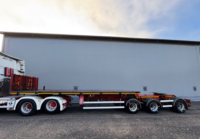 GT-Trailer 3-akselinen paripyörä B-linkki - Semirremolque plataforma/ Caja abierta: foto 2 GT-Trailer 3-akselinen paripyörä B-linkki - Semirremolque plataforma/ Caja abierta: foto 2