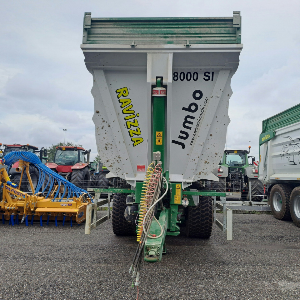 DUMPER RAVIZZA JUMBO 8000 ST - Remolque volquete: foto 2 DUMPER RAVIZZA JUMBO 8000 ST - Remolque volquete: foto 2