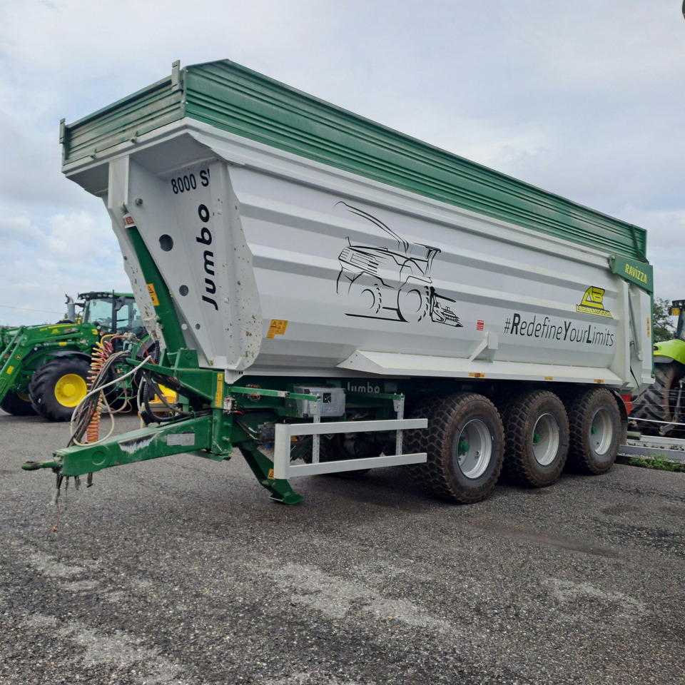 DUMPER RAVIZZA JUMBO 8000 ST - Remolque volquete: foto 1 DUMPER RAVIZZA JUMBO 8000 ST - Remolque volquete: foto 1