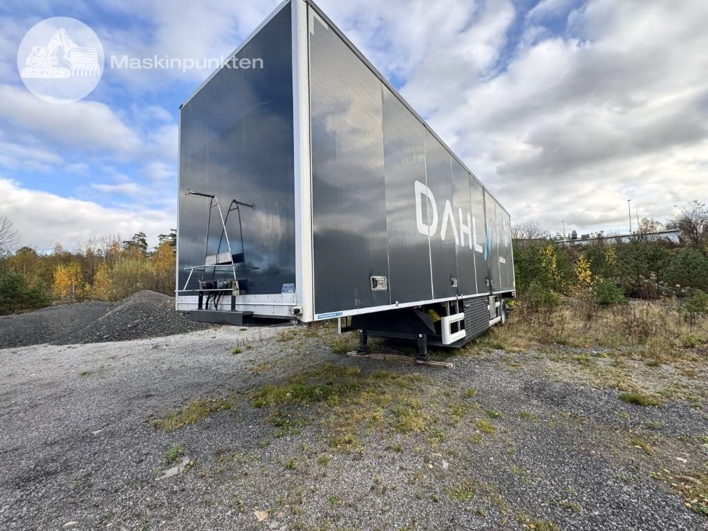 HFR 1 axlad semitrailer med truck! - Semirremolque caja cerrada: foto 1 HFR 1 axlad semitrailer med truck! - Semirremolque caja cerrada: foto 1