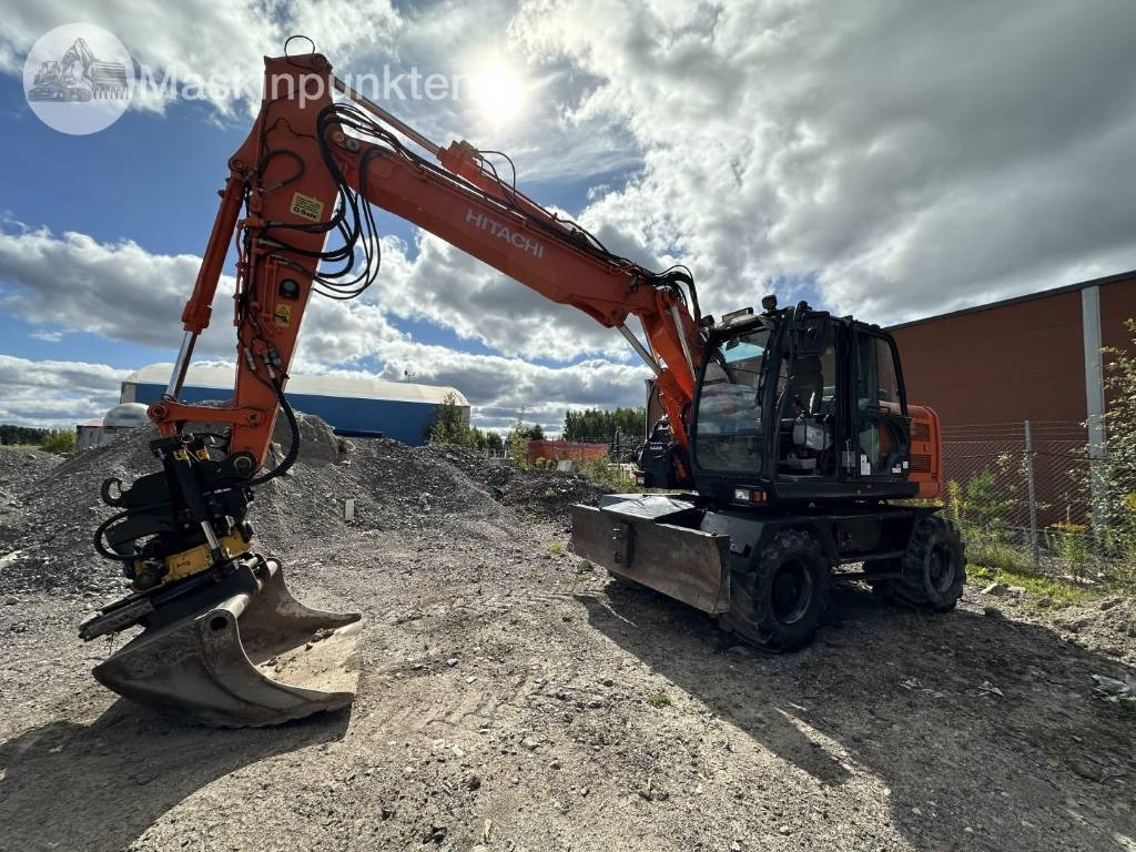Hitachi ZX 140 W-5B - Excavadora de ruedas: foto 1 Hitachi ZX 140 W-5B - Excavadora de ruedas: foto 1