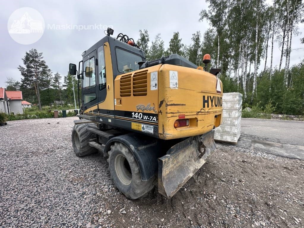 Excavadora de ruedas Hyundai Robex 140 W-7 A: foto 6