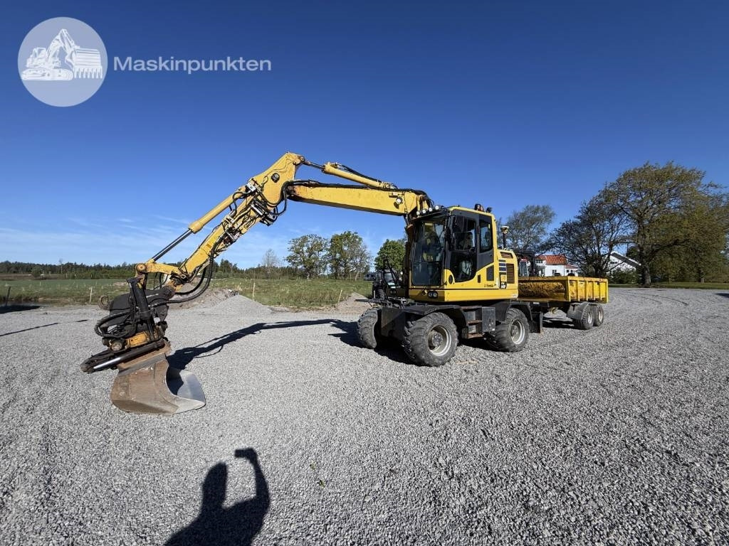 Komatsu PW 148-10 - Excavadora de ruedas: foto 1 Komatsu PW 148-10 - Excavadora de ruedas: foto 1