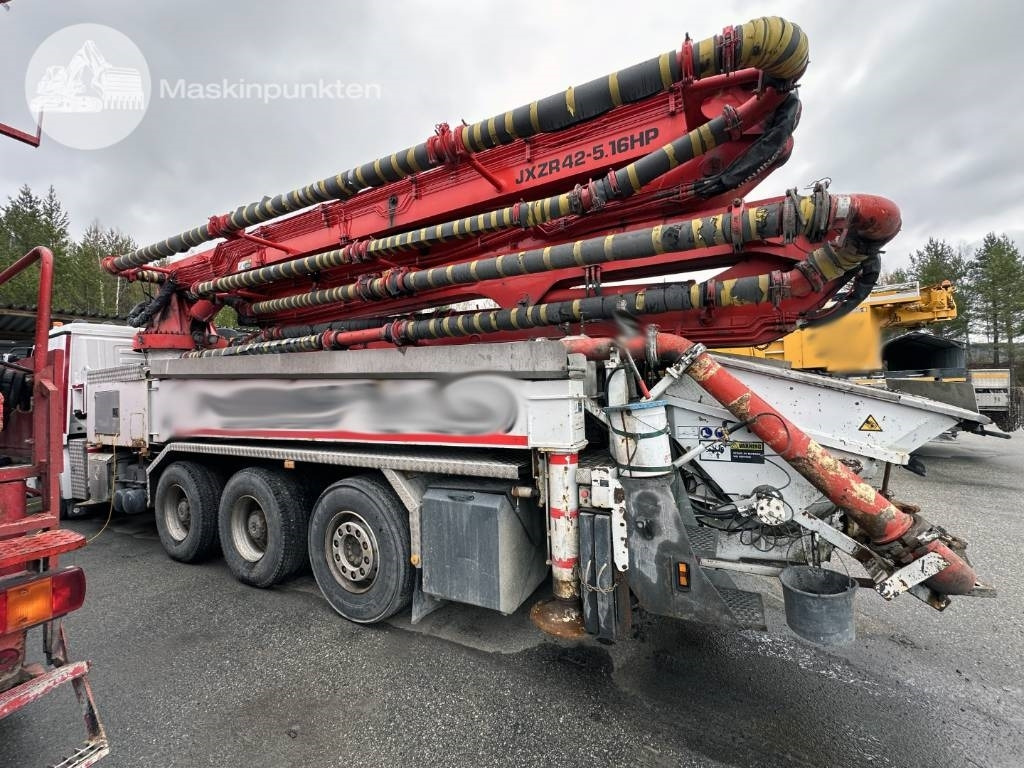 Camión hormigonera Mercedes-Benz 2651 L 8X4 Junjin jxzr42-5.16hp: foto 8