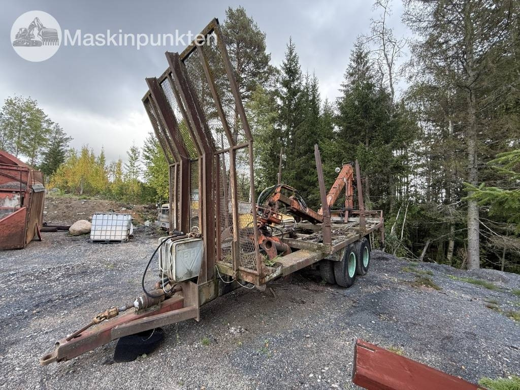 Traktorvagn med kran Okänt - Remolque agrícola: foto 1 Traktorvagn med kran Okänt - Remolque agrícola: foto 1