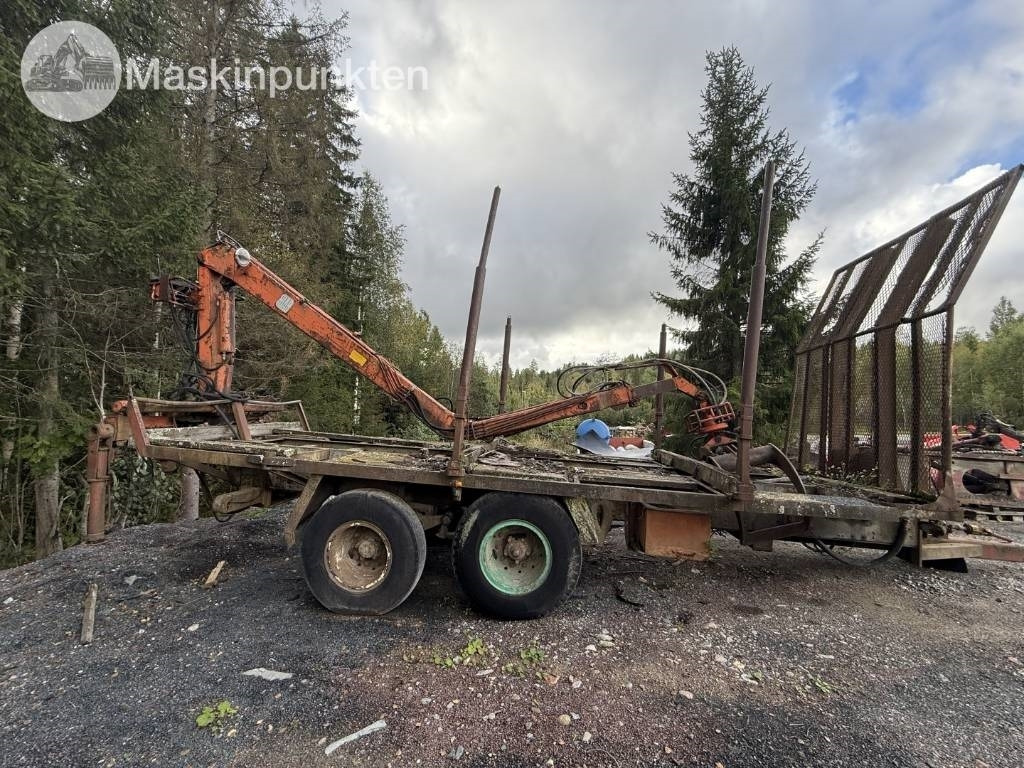 Traktorvagn med kran Okänt - Remolque agrícola: foto 4 Traktorvagn med kran Okänt - Remolque agrícola: foto 4
