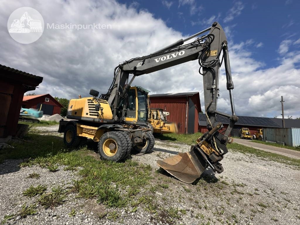 Excavadora de ruedas Volvo EW 160 B: foto 1