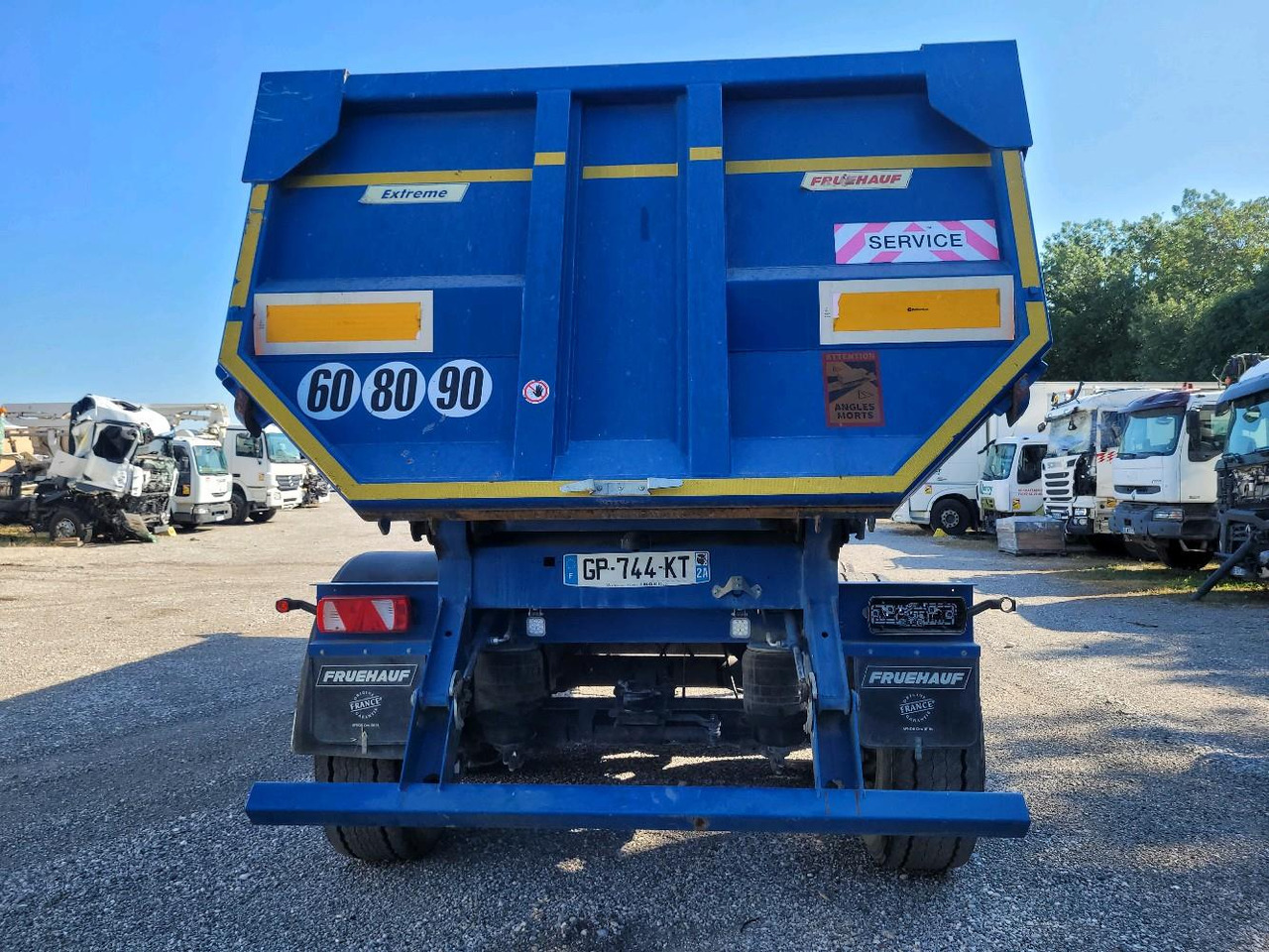 FRUEHAUF BENNE TP FST4FC - Semirremolque volquete: foto 5 FRUEHAUF BENNE TP FST4FC - Semirremolque volquete: foto 5