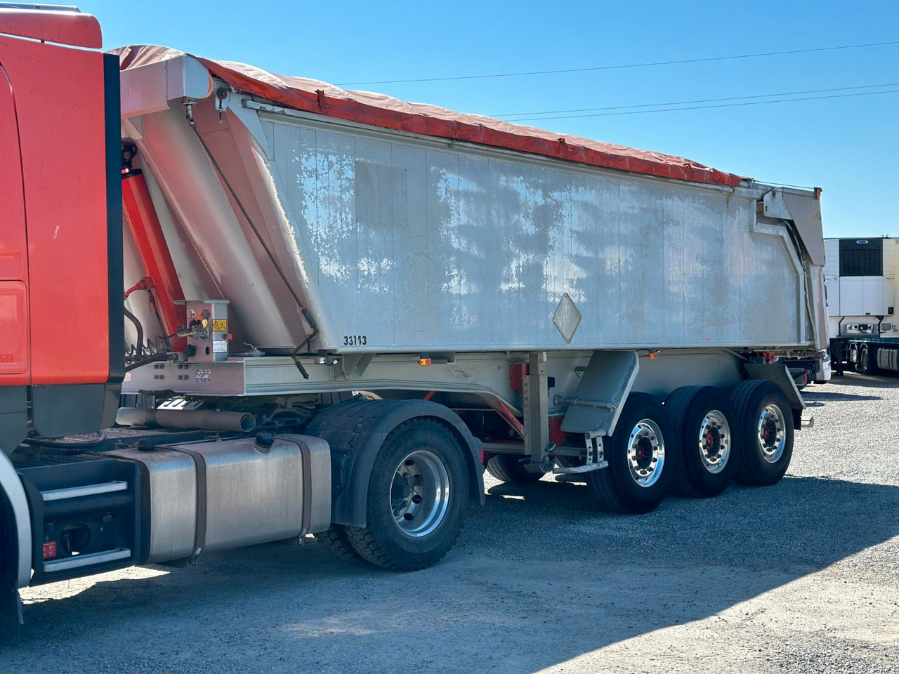 Benalu 25 m3 AXLE SAF HYDRAULIC BOARD - Semirremolque volquete: foto 1 Benalu 25 m3 AXLE SAF HYDRAULIC BOARD - Semirremolque volquete: foto 1