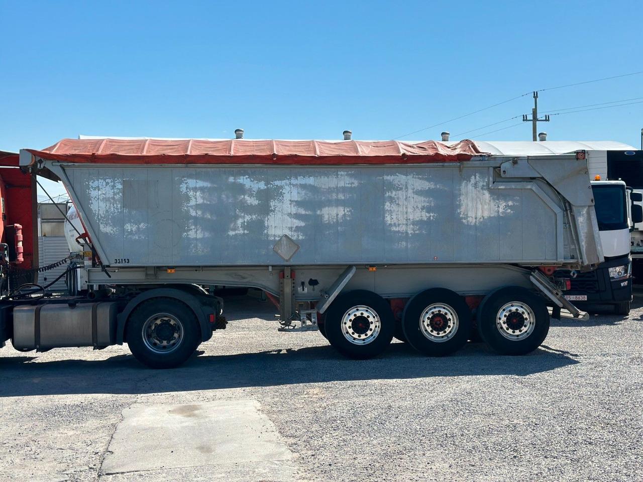 Benalu 25 m3 AXLE SAF HYDRAULIC BOARD - Semirremolque volquete: foto 3 Benalu 25 m3 AXLE SAF HYDRAULIC BOARD - Semirremolque volquete: foto 3