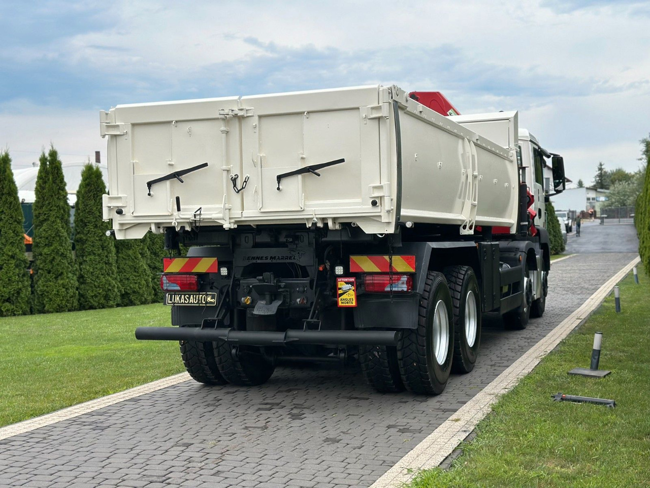 Camión volquete, Camión grúa MAN TGS 440 / 8x4 /CRANE HMF 1530/ TIPPER: foto 6