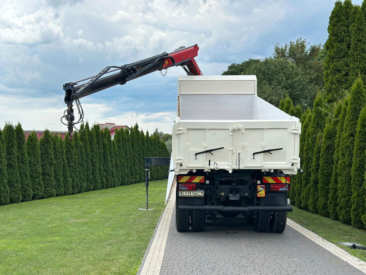 Camión volquete, Camión grúa MAN TGS 440 / 8x4 /CRANE HMF 1530/ TIPPER: foto 8