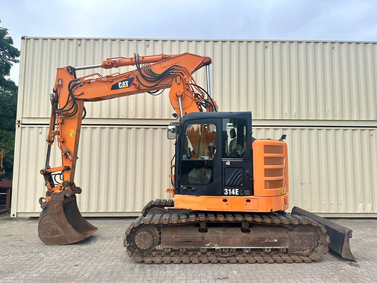 CAT 314ELCR / Schild / Gummipads / VAH / 1. Hand - Excavadora de cadenas: foto 1 CAT 314ELCR / Schild / Gummipads / VAH / 1. Hand - Excavadora de cadenas: foto 1