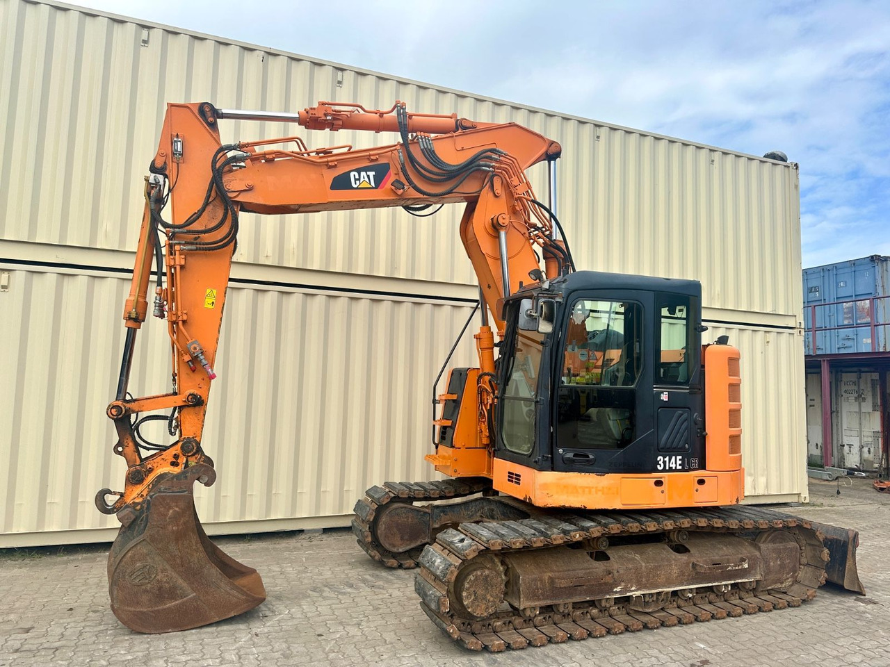 CAT 314ELCR / Schild / Gummipads / VAH / 1. Hand - Excavadora de cadenas: foto 2 CAT 314ELCR / Schild / Gummipads / VAH / 1. Hand - Excavadora de cadenas: foto 2