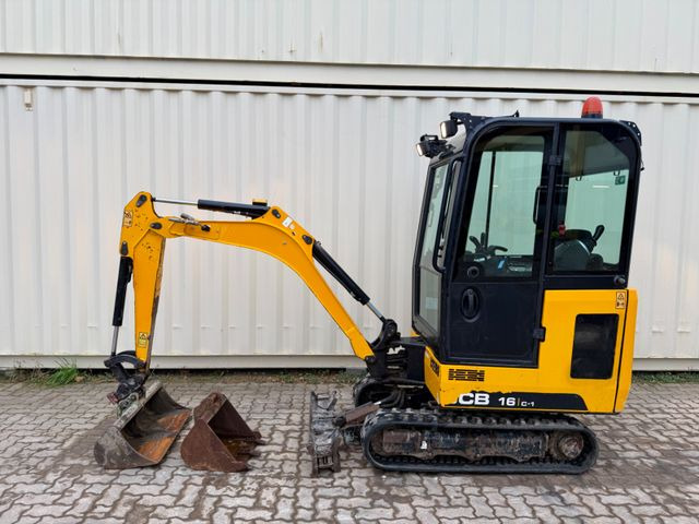 JCB 16C-1 /2019 BJ/1.171 H/verbr. Laufwerk/2xLöffel - Miniexcavadora: foto 3 JCB 16C-1 /2019 BJ/1.171 H/verbr. Laufwerk/2xLöffel - Miniexcavadora: foto 3