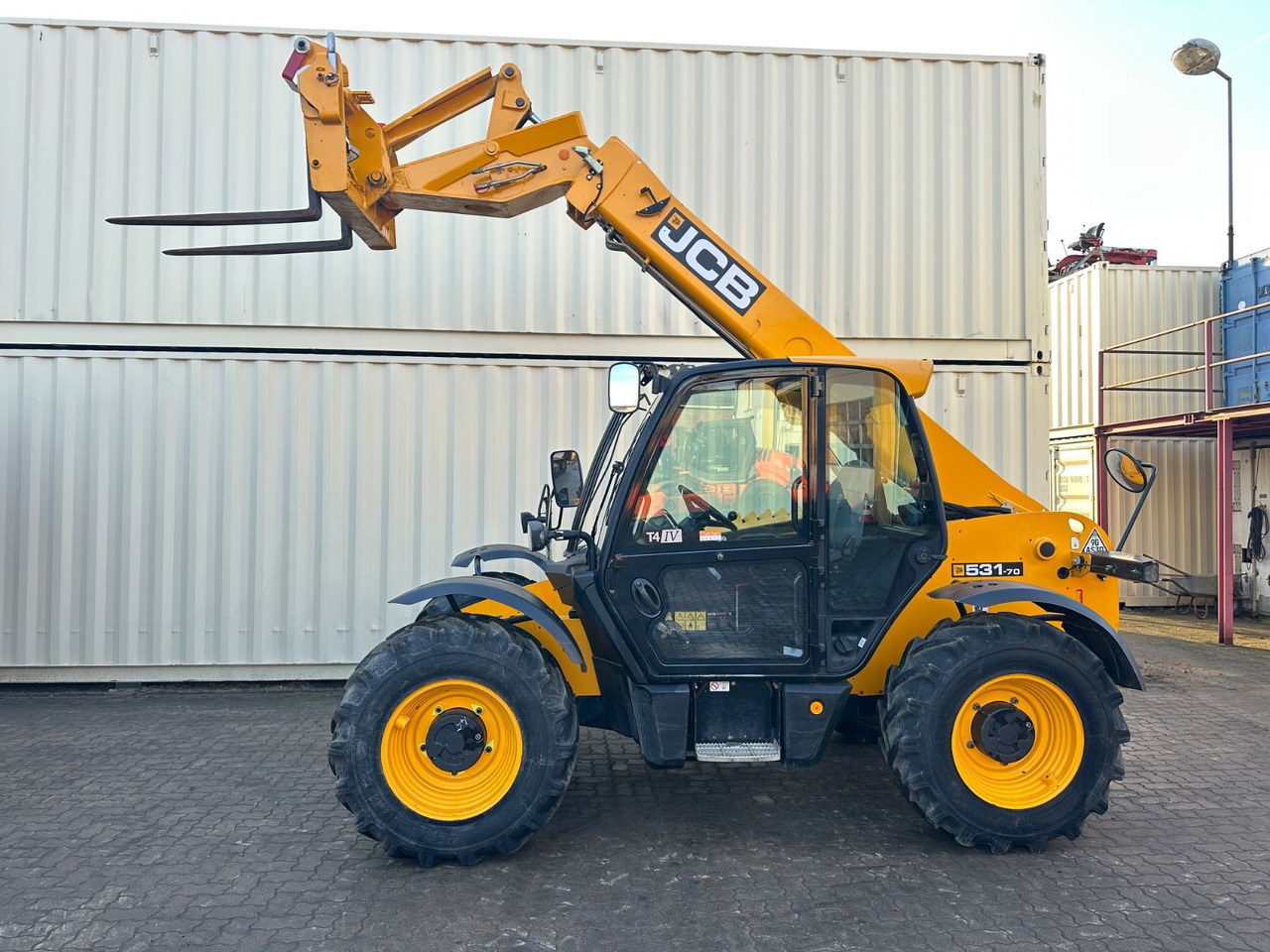 JCB 531-70 / 2018 BJ / 7 Meter / 3.1 Tonnen / 2.730H - Manipulador telescópico: foto 2 JCB 531-70 / 2018 BJ / 7 Meter / 3.1 Tonnen / 2.730H - Manipulador telescópico: foto 2