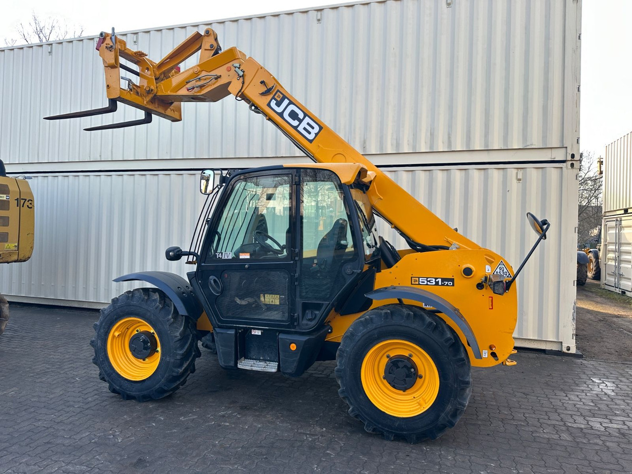 JCB 531-70 / 7 Meter / 3.1 Tonnen / 2018 BJ / 2.730H - Manipulador telescópico: foto 3 JCB 531-70 / 7 Meter / 3.1 Tonnen / 2018 BJ / 2.730H - Manipulador telescópico: foto 3
