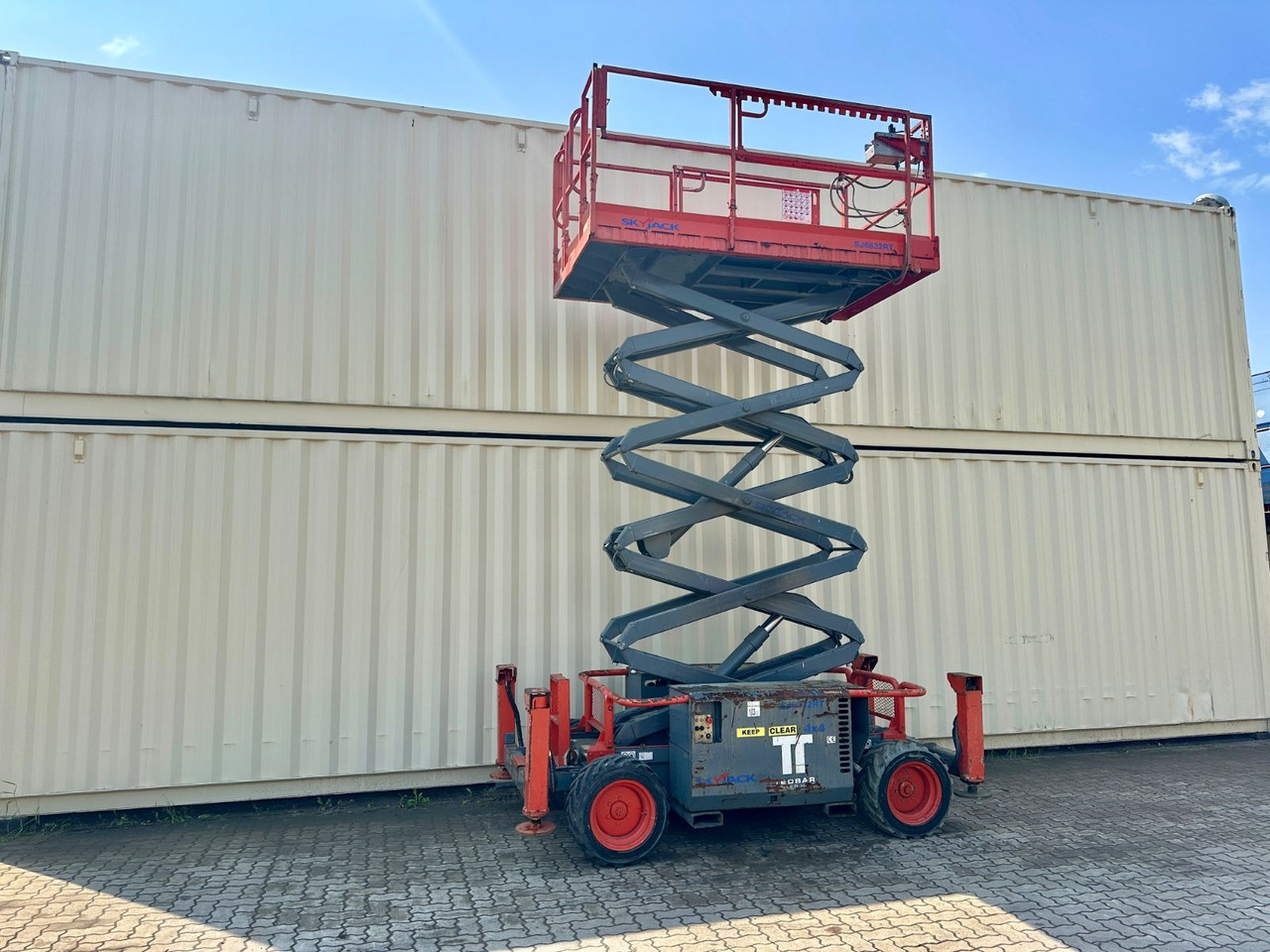 Skyjack SJ6832RT 4x4 Diesel, 11.8 Meter, 1.493 H - Plataforma de tijeras: foto 2 Skyjack SJ6832RT 4x4 Diesel, 11.8 Meter, 1.493 H - Plataforma de tijeras: foto 2