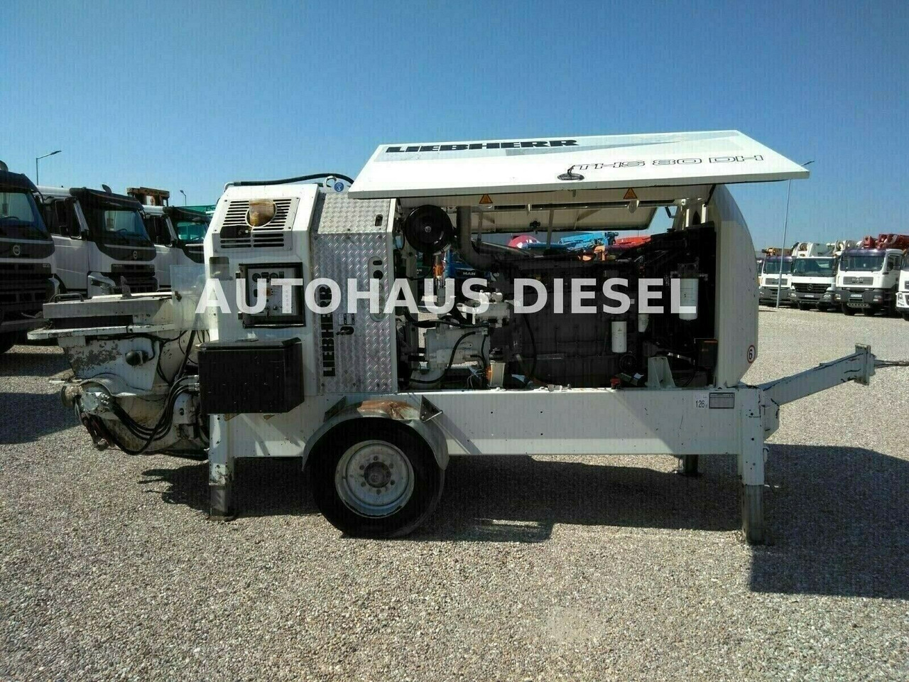 Liebherr THS 80 DH - Bomba de hormigon estacionaria: foto 5 Liebherr THS 80 DH - Bomba de hormigon estacionaria: foto 5