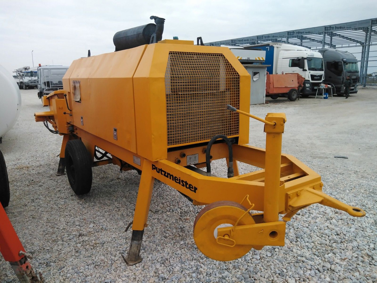PUTZMEISTER BSA 1407 D - Bomba de hormigon estacionaria: foto 2 PUTZMEISTER BSA 1407 D - Bomba de hormigon estacionaria: foto 2