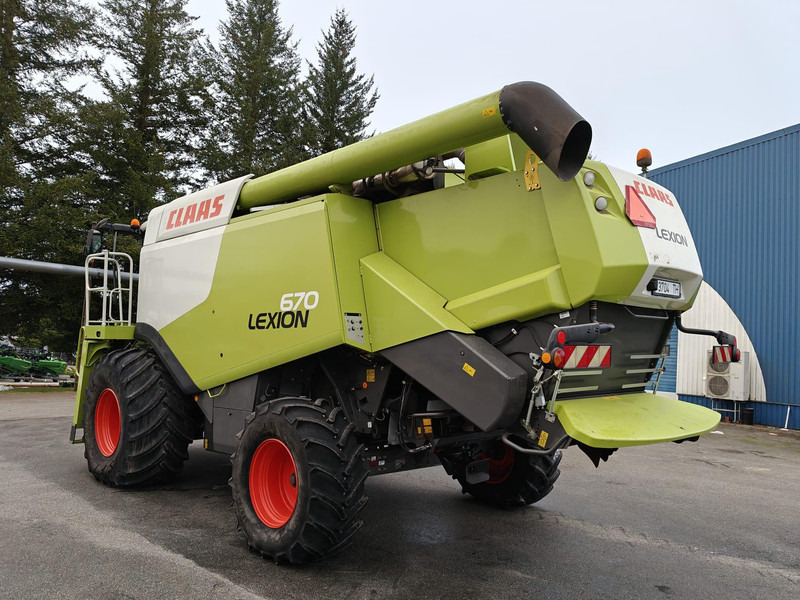 Cosechadora de granos Claas Lexion 670: foto 6