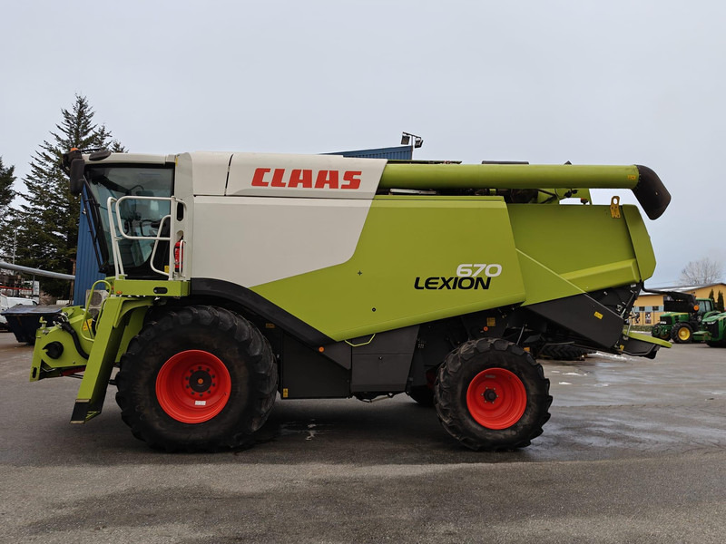 Cosechadora de granos Claas Lexion 670: foto 7