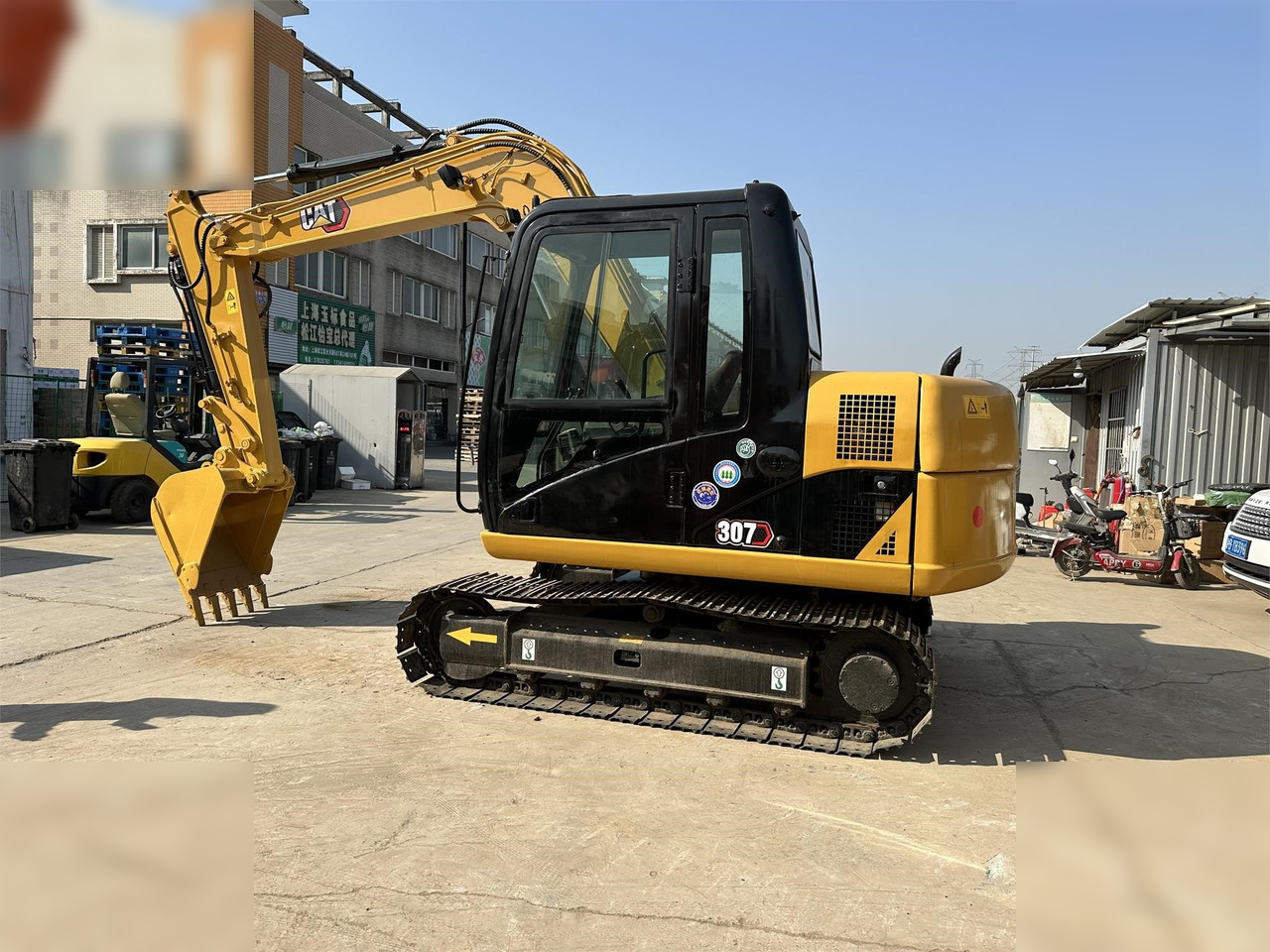 CATERPILLAR 307D - Excavadora de cadenas: foto 1 CATERPILLAR 307D - Excavadora de cadenas: foto 1