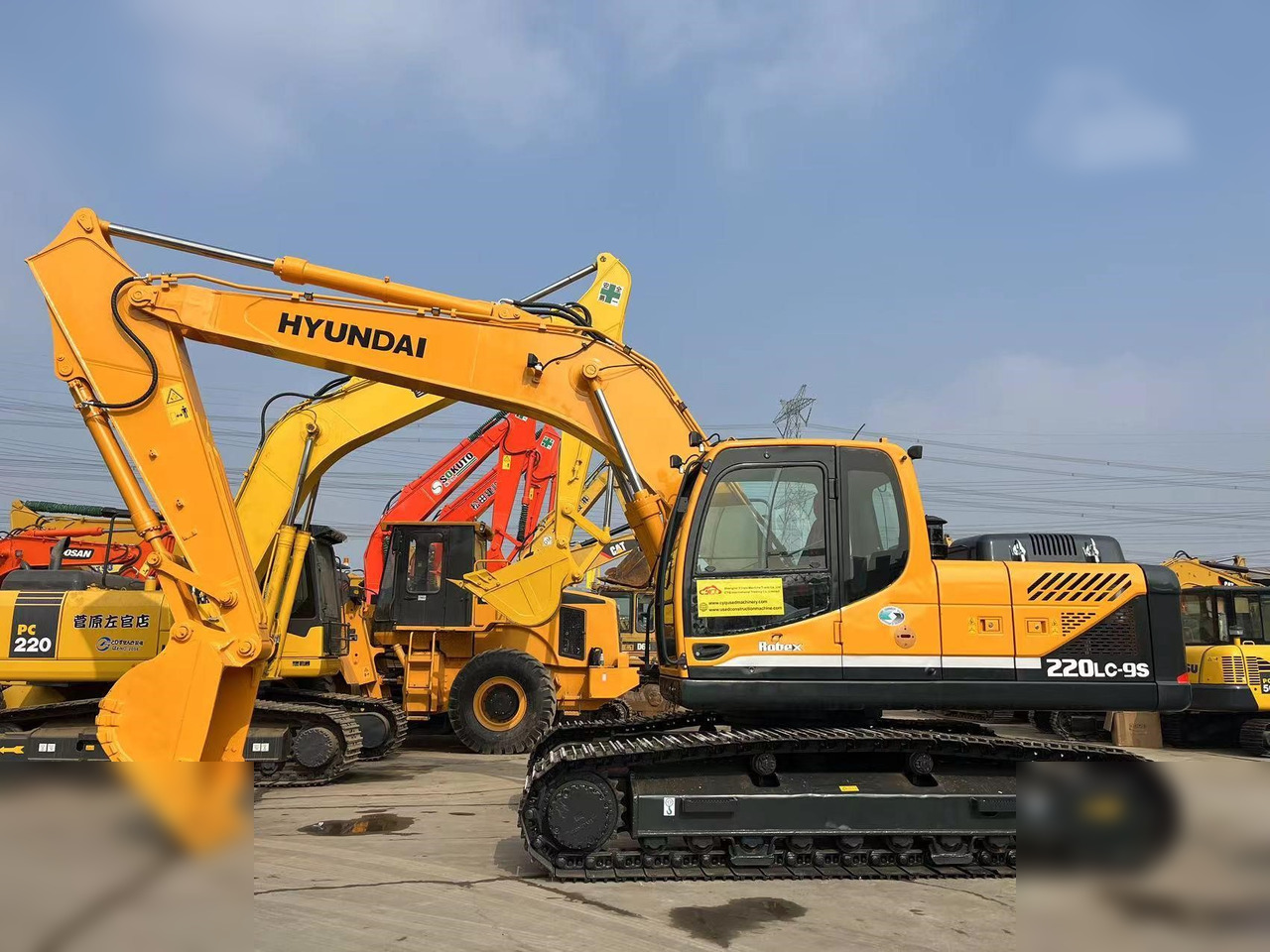 HYUNDAI ROBEX 220 LC-9S - Excavadora de cadenas: foto 4 HYUNDAI ROBEX 220 LC-9S - Excavadora de cadenas: foto 4