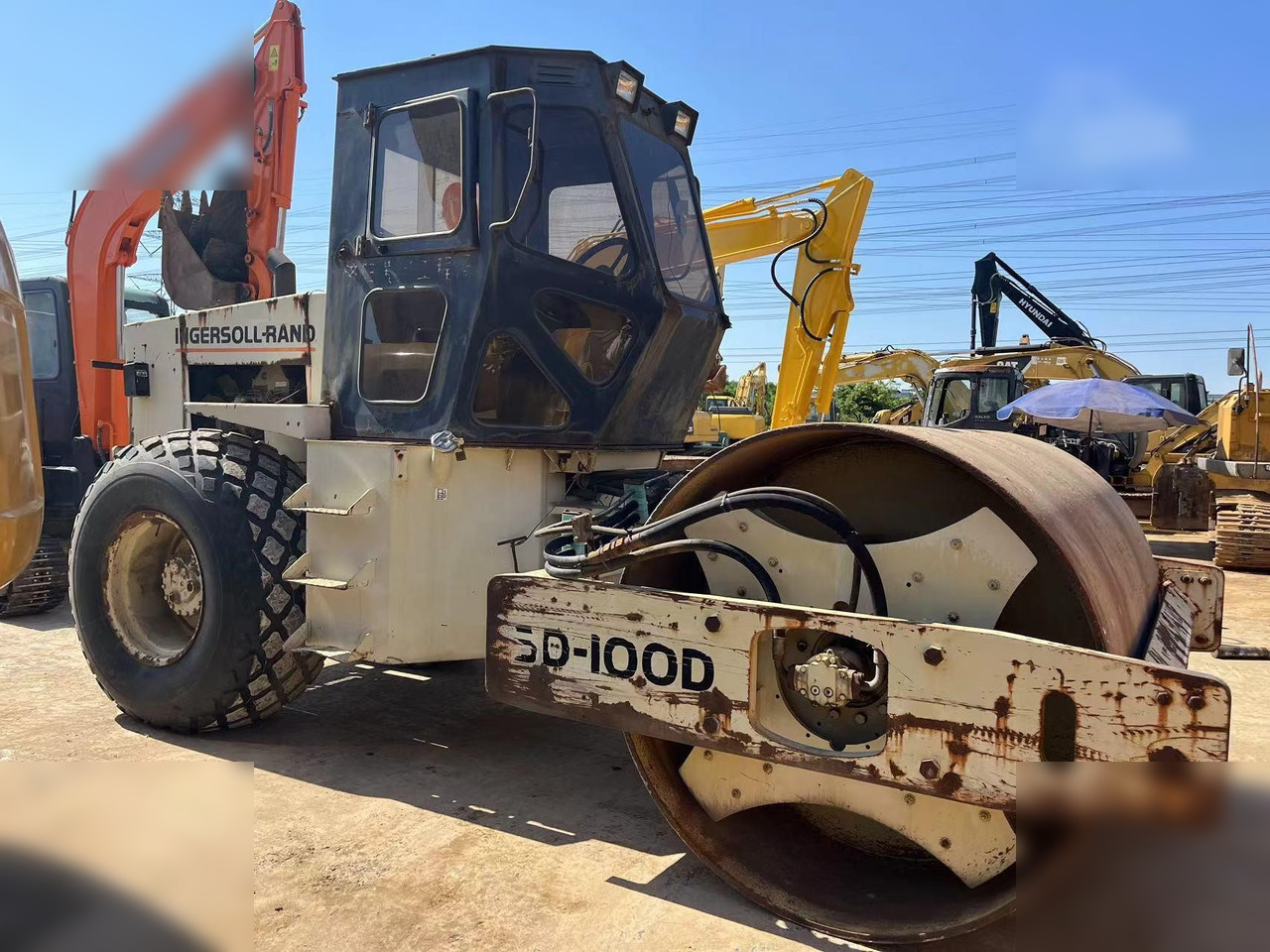 INGERSOLL-RAND SD100D - Rodillo: foto 2 INGERSOLL-RAND SD100D - Rodillo: foto 2